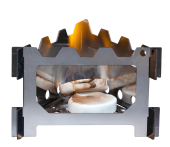 Подставка-горелка ''СЛЕДОПЫТ'' для сухого горючего, разборная, 105х120х75 мм