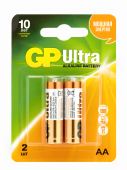 Батарейка  GP Ultra Alkaline 15A(AA/LR06) FSB2