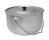 Котелок цилиндрический 3 л, матовый