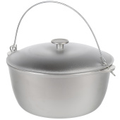 Казан алюминиевый походный с крышкой, 8л  ГАРДАРИКА